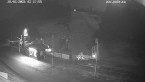 Skiareál Hodonín u Kunštátu - Sjezdovka - 28.2.2026 v 02:30 Skiareál Hodonín u Kunštátu - Sjezdovka - 28.2.2026 v 02:30