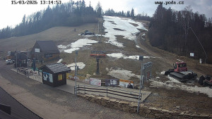 Skiareál Hodonín u Kunštátu - Sjezdovka - 15.3.2026 v 13:15 Skiareál Hodonín u Kunštátu - Sjezdovka - 15.3.2026 v 13:15