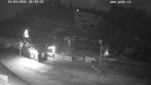 Skiareál Hodonín u Kunštátu - Sjezdovka - 15.3.2026 v 18:45 Skiareál Hodonín u Kunštátu - Sjezdovka - 15.3.2026 v 18:45