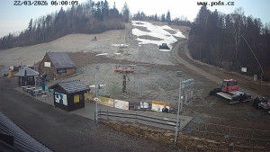 Skiareál Hodonín u Kunštátu - Sjezdovka - 22.3.2026 v 06:00 Skiareál Hodonín u Kunštátu - Sjezdovka - 22.3.2026 v 06:00