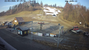 Skiareál Hodonín u Kunštátu - Sjezdovka - 22.3.2026 v 07:30 Skiareál Hodonín u Kunštátu - Sjezdovka - 22.3.2026 v 07:30