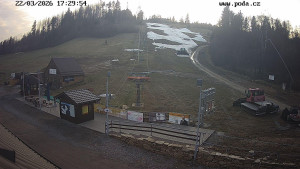 Skiareál Hodonín u Kunštátu - Sjezdovka - 22.3.2026 v 17:30 Skiareál Hodonín u Kunštátu - Sjezdovka - 22.3.2026 v 17:30