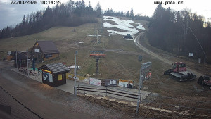 Skiareál Hodonín u Kunštátu - Sjezdovka - 22.3.2026 v 18:15 Skiareál Hodonín u Kunštátu - Sjezdovka - 22.3.2026 v 18:15