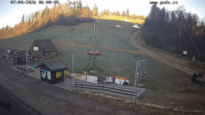 Skiareál Hodonín u Kunštátu - Sjezdovka - 7.4.2026 v 07:00 Skiareál Hodonín u Kunštátu - Sjezdovka - 7.4.2026 v 07:00