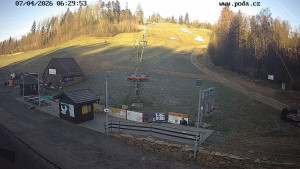 Skiareál Hodonín u Kunštátu - Sjezdovka - 7.4.2026 v 07:30 Skiareál Hodonín u Kunštátu - Sjezdovka - 7.4.2026 v 07:30