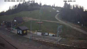 Skiareál Hodonín u Kunštátu - Sjezdovka - 7.4.2026 v 19:15 Skiareál Hodonín u Kunštátu - Sjezdovka - 7.4.2026 v 19:15