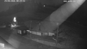 Skiareál Hodonín u Kunštátu - Sjezdovka - 29.4.2026 v 01:30 Skiareál Hodonín u Kunštátu - Sjezdovka - 29.4.2026 v 01:30