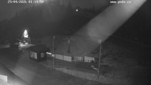 Skiareál Hodonín u Kunštátu - Sjezdovka - 29.4.2026 v 02:15 Skiareál Hodonín u Kunštátu - Sjezdovka - 29.4.2026 v 02:15