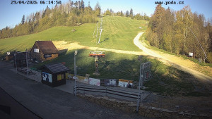 Skiareál Hodonín u Kunštátu - Sjezdovka - 29.4.2026 v 07:15 Skiareál Hodonín u Kunštátu - Sjezdovka - 29.4.2026 v 07:15