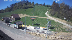 Skiareál Hodonín u Kunštátu - Sjezdovka - 29.4.2026 v 11:15 Skiareál Hodonín u Kunštátu - Sjezdovka - 29.4.2026 v 11:15