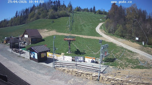 Skiareál Hodonín u Kunštátu - Sjezdovka - 29.4.2026 v 11:45 Skiareál Hodonín u Kunštátu - Sjezdovka - 29.4.2026 v 11:45
