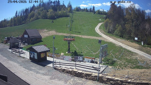Skiareál Hodonín u Kunštátu - Sjezdovka - 29.4.2026 v 13:45 Skiareál Hodonín u Kunštátu - Sjezdovka - 29.4.2026 v 13:45