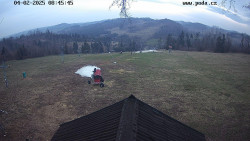 Sjezdovka, panorama východ