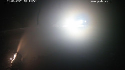 Sjezdovka, panorama východ