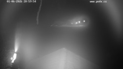 Sjezdovka, panorama východ