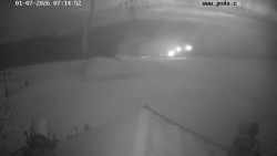 Sjezdovka, panorama východ