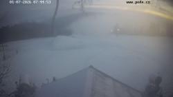 Sjezdovka, panorama východ