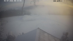 Sjezdovka, panorama východ