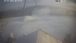 Sjezdovka, panorama východ