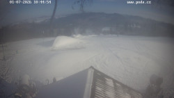 Sjezdovka, panorama východ