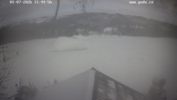 Sjezdovka, panorama východ