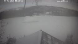 Sjezdovka, panorama východ