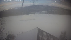 Sjezdovka, panorama východ