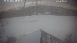 Sjezdovka, panorama východ