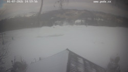 Sjezdovka, panorama východ