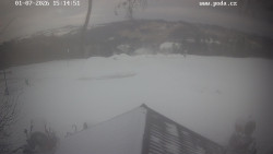 Sjezdovka, panorama východ