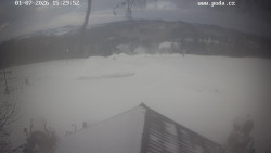 Sjezdovka, panorama východ