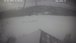 Sjezdovka, panorama východ