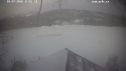 Sjezdovka, panorama východ