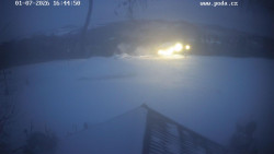 Sjezdovka, panorama východ