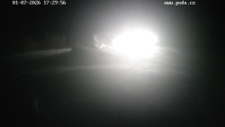 Sjezdovka, panorama východ