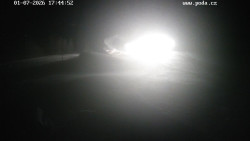 Sjezdovka, panorama východ