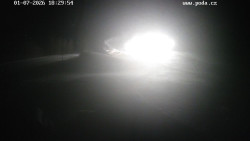 Sjezdovka, panorama východ