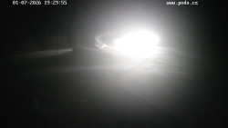 Sjezdovka, panorama východ