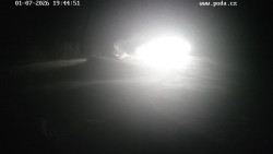 Sjezdovka, panorama východ