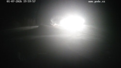 Sjezdovka, panorama východ