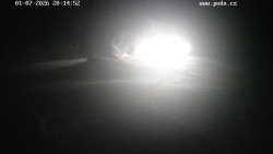 Sjezdovka, panorama východ