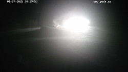 Sjezdovka, panorama východ