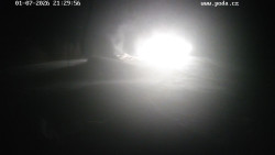 Sjezdovka, panorama východ