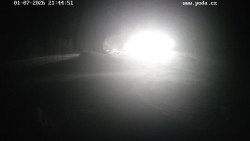 Sjezdovka, panorama východ