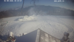 Sjezdovka, panorama východ