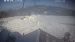 Sjezdovka, panorama východ