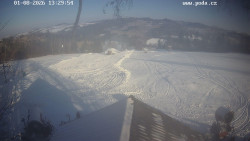 Sjezdovka, panorama východ