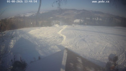 Sjezdovka, panorama východ