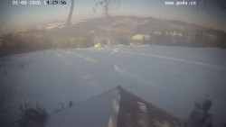 Sjezdovka, panorama východ