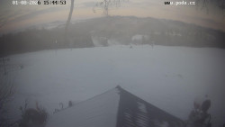 Sjezdovka, panorama východ